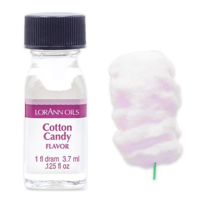 LorAnn Super Strength Flavor 3.7 ml COTTON CANDY - Συμπυκνωμένο Άρωμα ζαχαροπλαστικής Μαλλί της γριάς