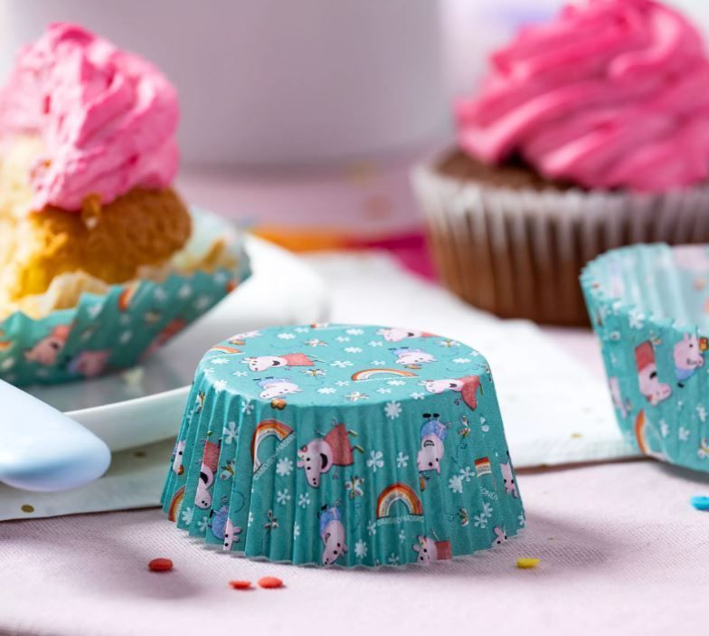 Dr. Oetker Cupcake Cases -PEPPA PIG -Θήκες Ψησίματος Πέππα το Γουρουνάκι 50τεμ -ΜΠΛΕ