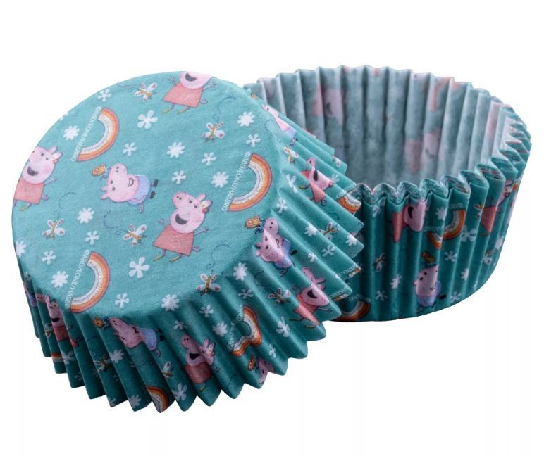 Dr. Oetker Cupcake Cases -PEPPA PIG -Θήκες Ψησίματος Πέππα το Γουρουνάκι 50τεμ -ΜΠΛΕ