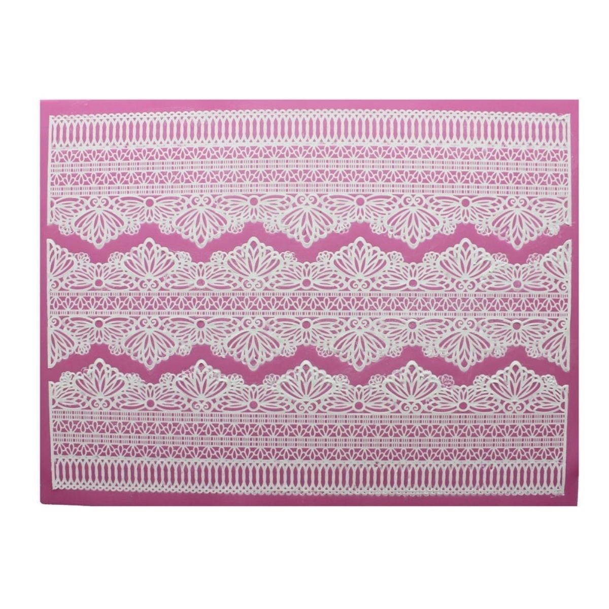 Cake Lace Mat - Serenity 3D -Large - Πατάκι Σιλικόνης για Δαντέλα Μεγάλο