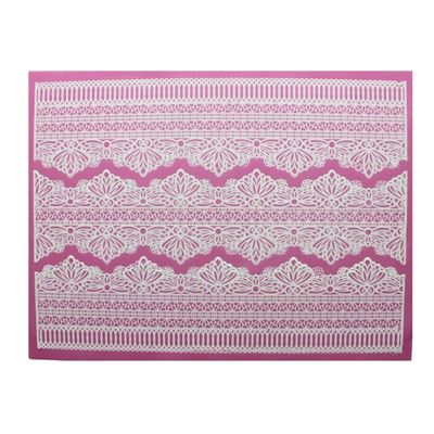 Cake Lace Mat - Serenity 3D -Large - Πατάκι Σιλικόνης για Δαντέλα Μεγάλο