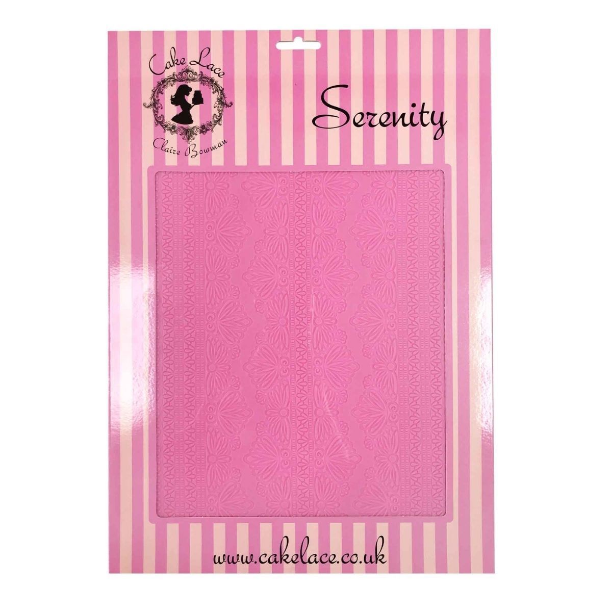 Cake Lace Mat - Serenity 3D -Large - Πατάκι Σιλικόνης για Δαντέλα Μεγάλο