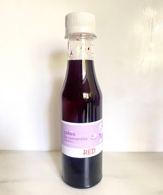 CBS Bottled Edible Ink -RED- Βρώσιμο Μελάνι σε μπουκάλι 200ml - Κόκκινο