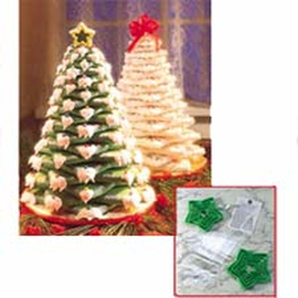 Wilton Christmas COOKIE TREE KIT -Κιτ με 15τεμ κουπ πατ για Χριστουγεννιάτικο Μπισκοτόδεντρο
