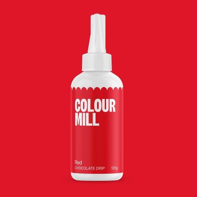 Colour Mill Choco Drip 125g -RED - Drip σοκολάτας Κόκκινο