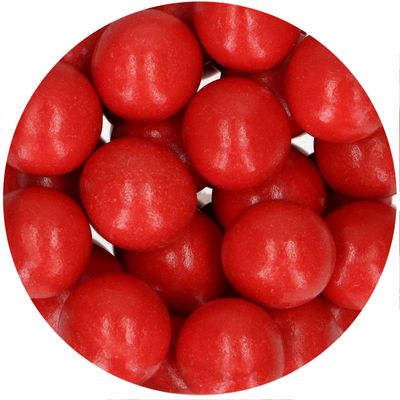 FunCakes Choco Crispy Balls - PEARL RED 130g - Σοκολατένιες Τραγανές Μεγάλες Πέρλες Κόκκινο Περλέ