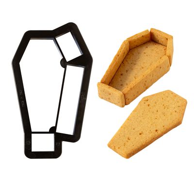 DECORA Cutters -HALLOWEEN -3D Coffin Cutter - Κουπ πατ για Μπισκοτένιο Τρισδιάστατο Φέρετρο