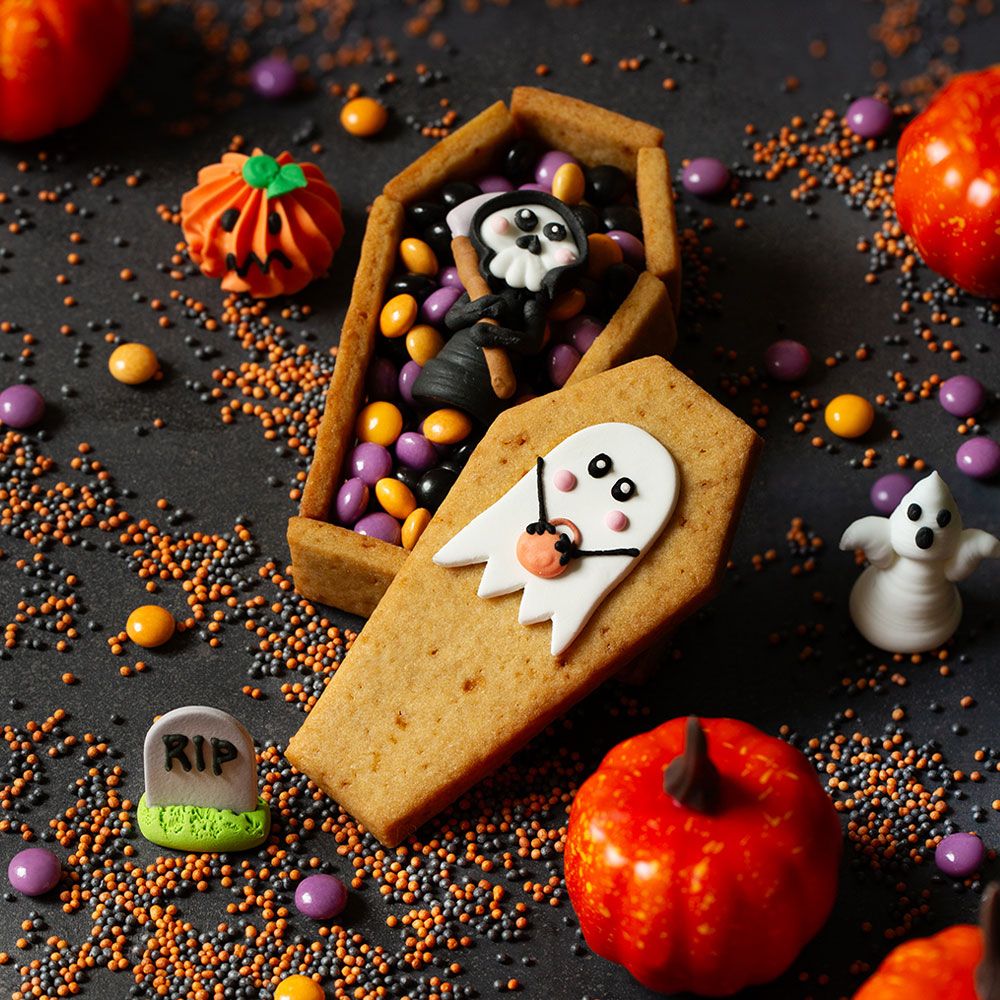 DECORA Cutters -HALLOWEEN -3D Coffin Cutter - Κουπ πατ για Μπισκοτένιο Τρισδιάστατο Φέρετρο