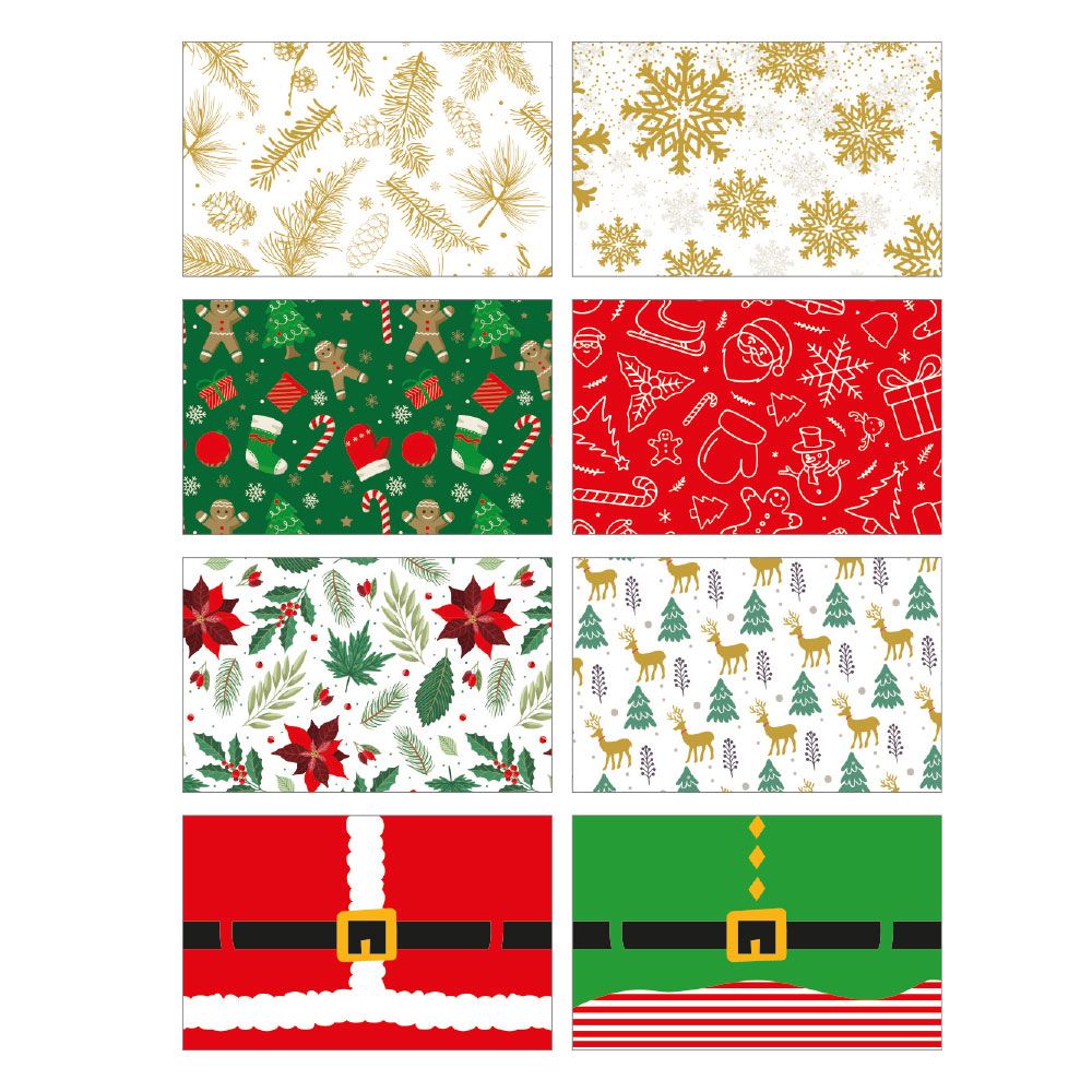 Decora Set of 8 Christmas Sweet Display Boxes - Κουτιά χριστουγεννιάτικα σε διάφορα σχέδια