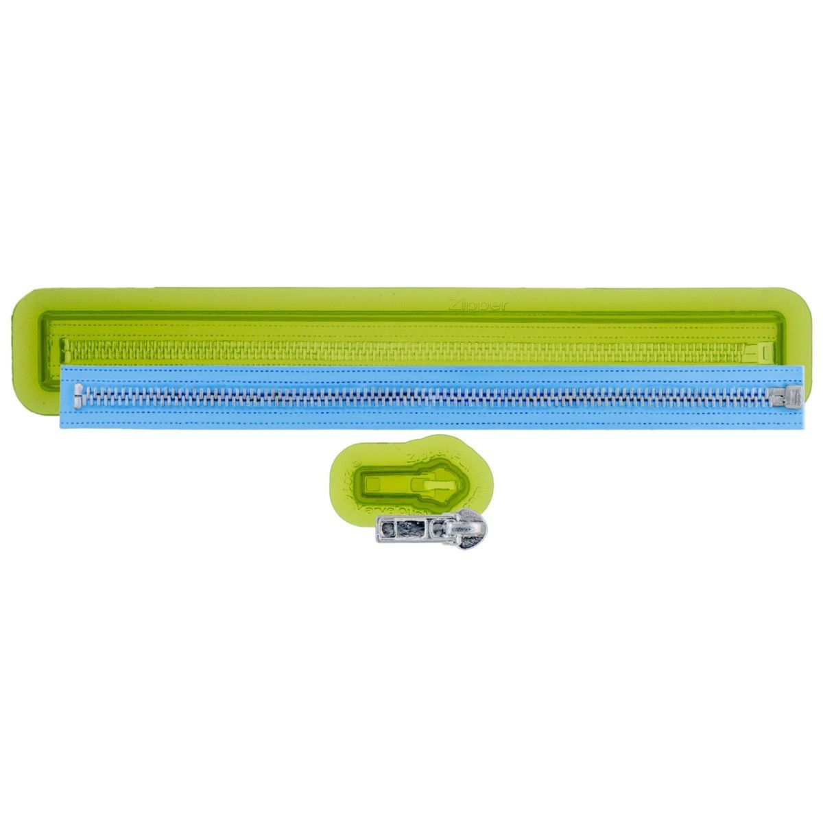 Marvelous Molds Silicone Mould -ZIPPER -Καλούπι Σιλικόνης Φερμουάρ