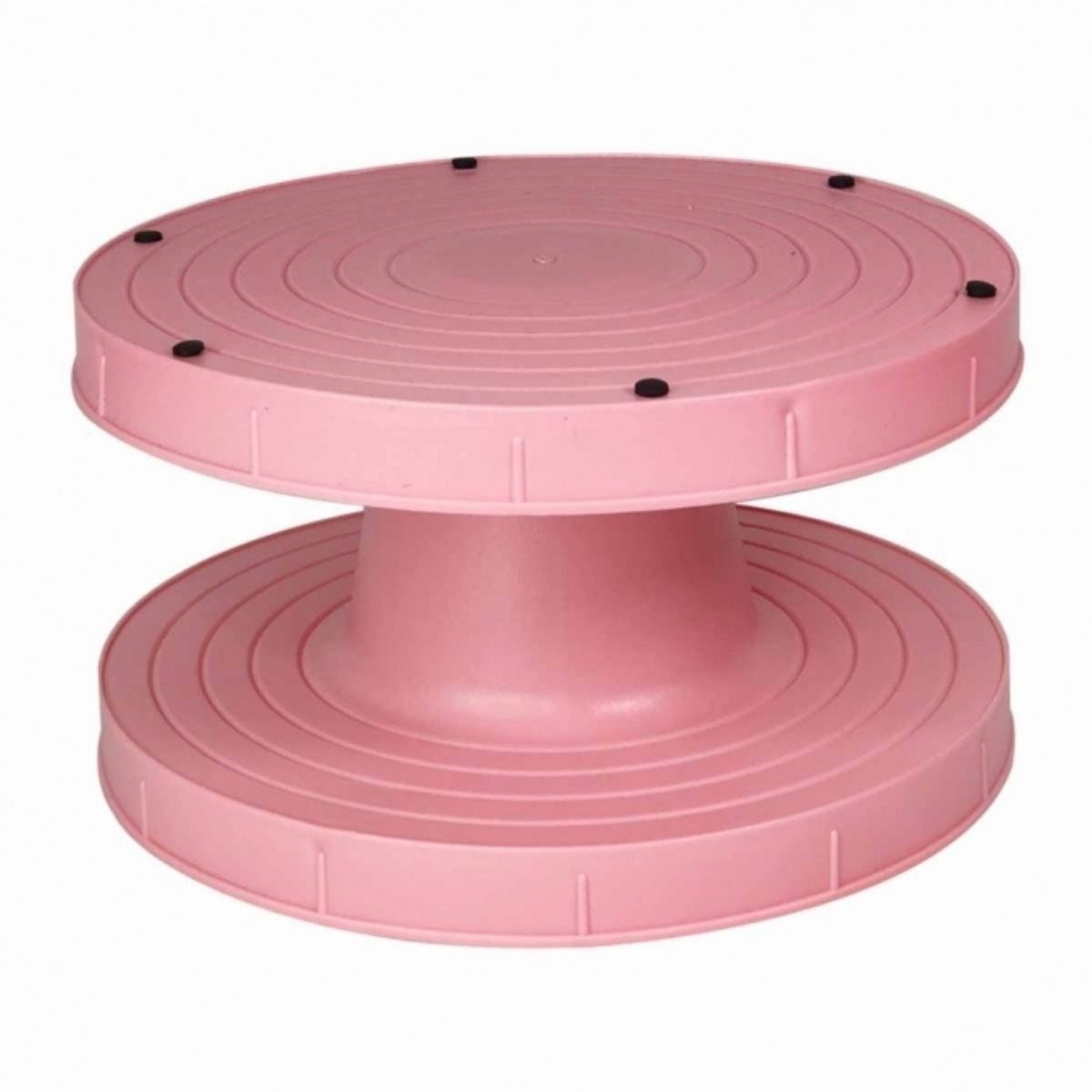 FMM Turntable -PINK -Περιστρεφόμενη Βάση Εργασίας 23εκ - Ροζ