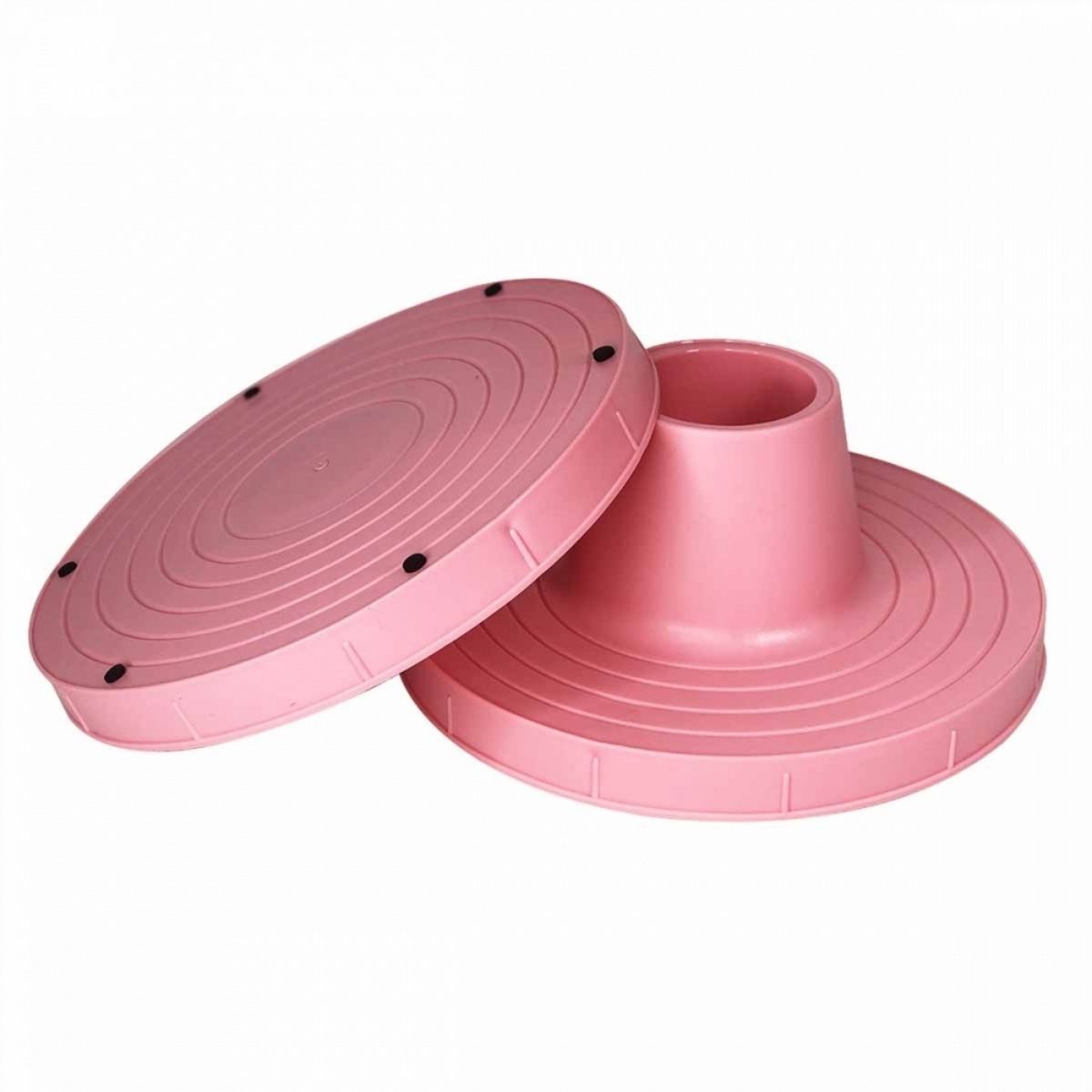 FMM Turntable -PINK -Περιστρεφόμενη Βάση Εργασίας 23εκ - Ροζ