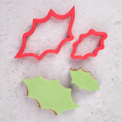Sweet Stamp Cutter -HOLLY  - Πλαστικά Κουπ πατ Πρίνος
