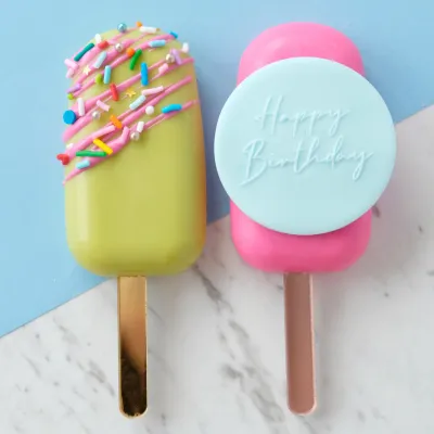 ΤΙΜΗ ΠΡΟΣΦΟΡΑΣ! Sweet Stamp Cake Popsicle Mould - Mini - Καλούπι Σιλικόνης για Popsicles &amp; Cakesicles