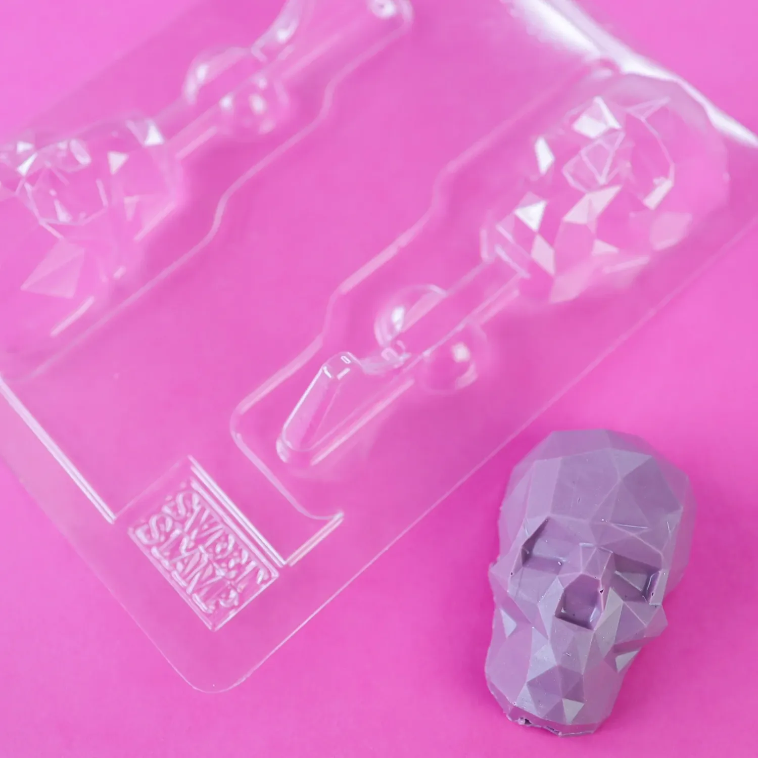 Sweet Stamp Treat Mould -SKULL -Πλαστικό Καλούπι Κατασκευής Popsicle