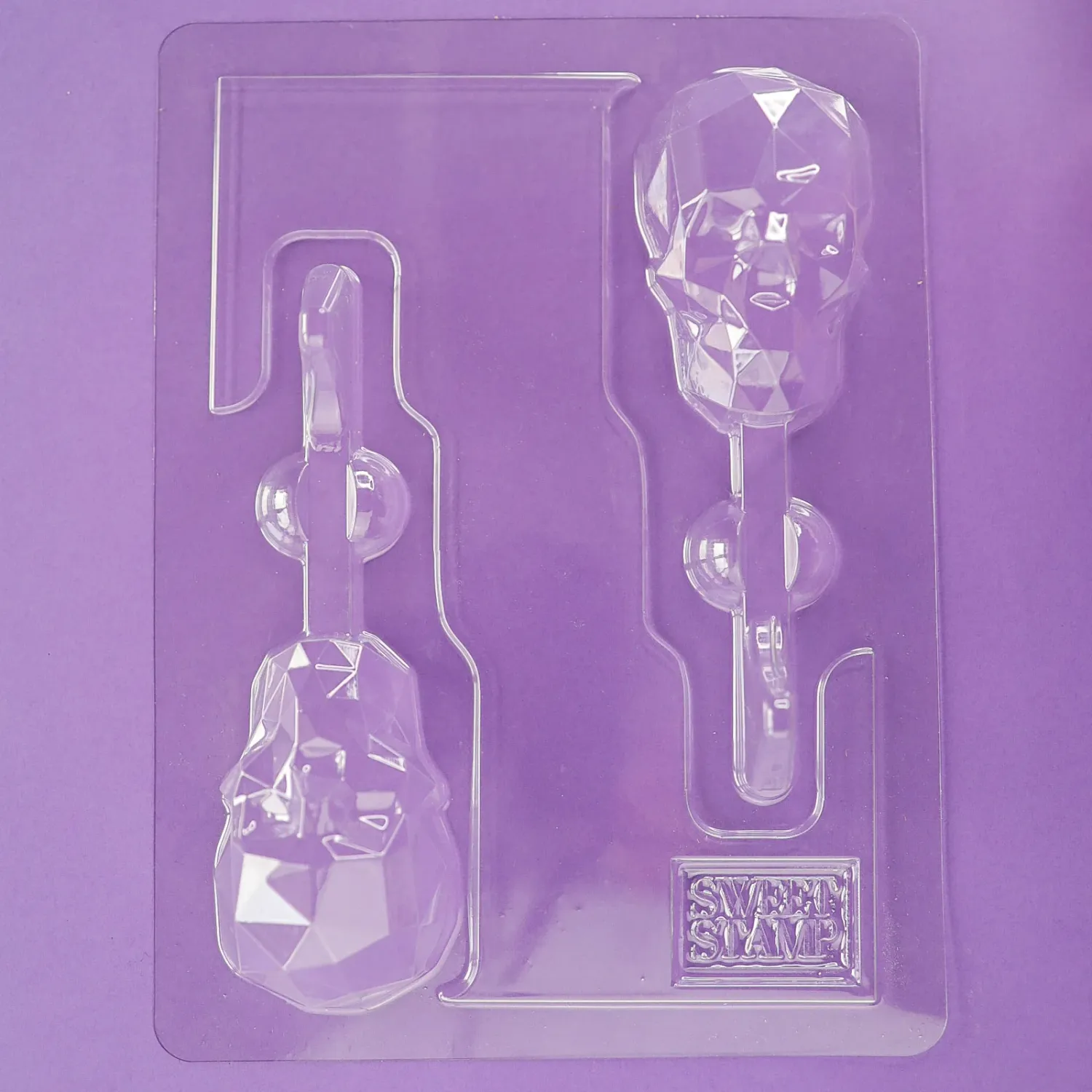 Sweet Stamp Treat Mould -SKULL -Πλαστικό Καλούπι Κατασκευής Popsicle