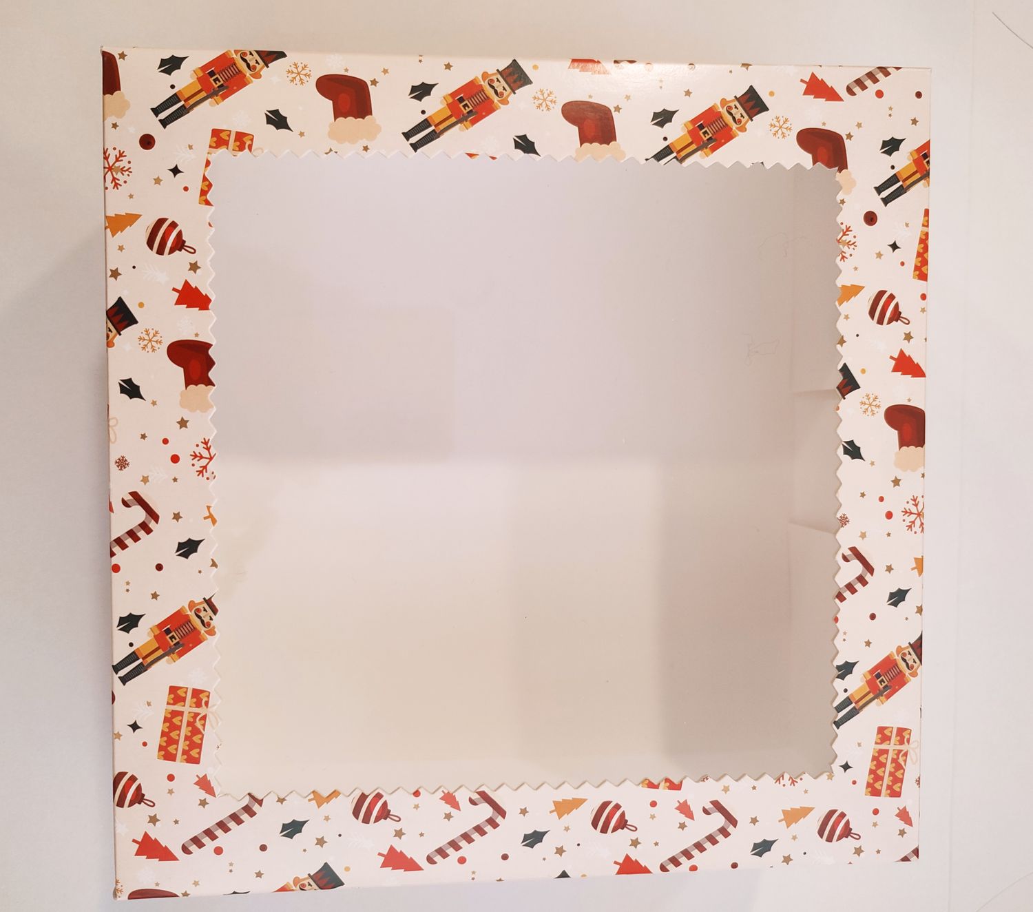 Box for Sweets CHRISTMAS 20x20x8εκ - Κουτί για Γλυκά Χριστουγεννιάτικο