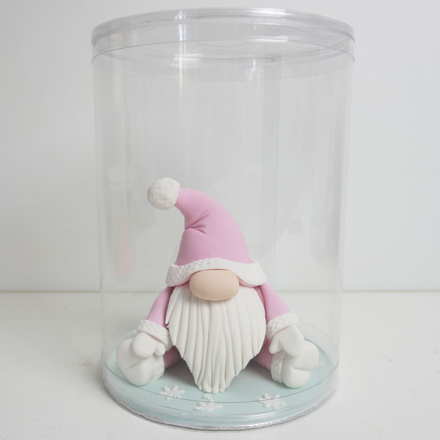 Διάφανο Κουτί 15x20εκ Cylindrical Box ΜΟΝΟ ΓΙΑ ΠΑΡΑΛΑΒΗ ΑΠΟ CAKES BY SAMANTHA