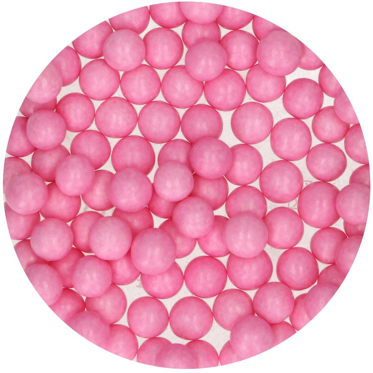 FunCakes Soft Pearls Pink 10mm - 70 g-Μεγάλες Σοκολατένιες Πέρλες Ροζ