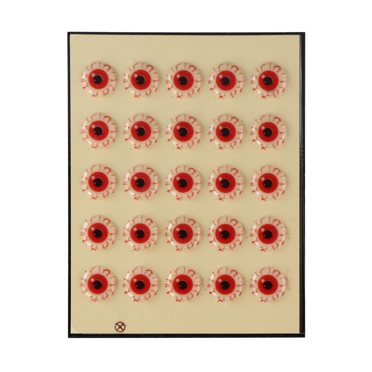 FunCakes Sugar Decorations -ZOMBIE EYEBALLS 25 τμχ - Βρώσιμα Σοκολατένια Τρομακτικά Μάτια