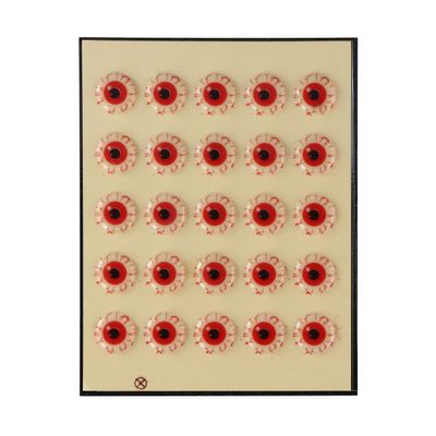FunCakes Sugar Decorations -ZOMBIE EYEBALLS 25 τμχ - Βρώσιμα Σοκολατένια Τρομακτικά Μάτια