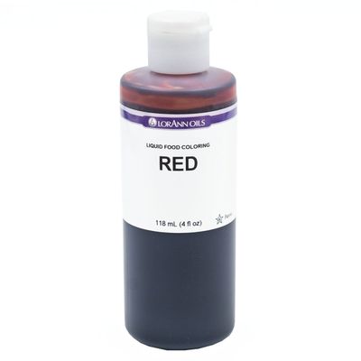 LorAnn Liquid Color - Red - 118 ml -Χρώμα σε υγρή μορφή Κόκκινο