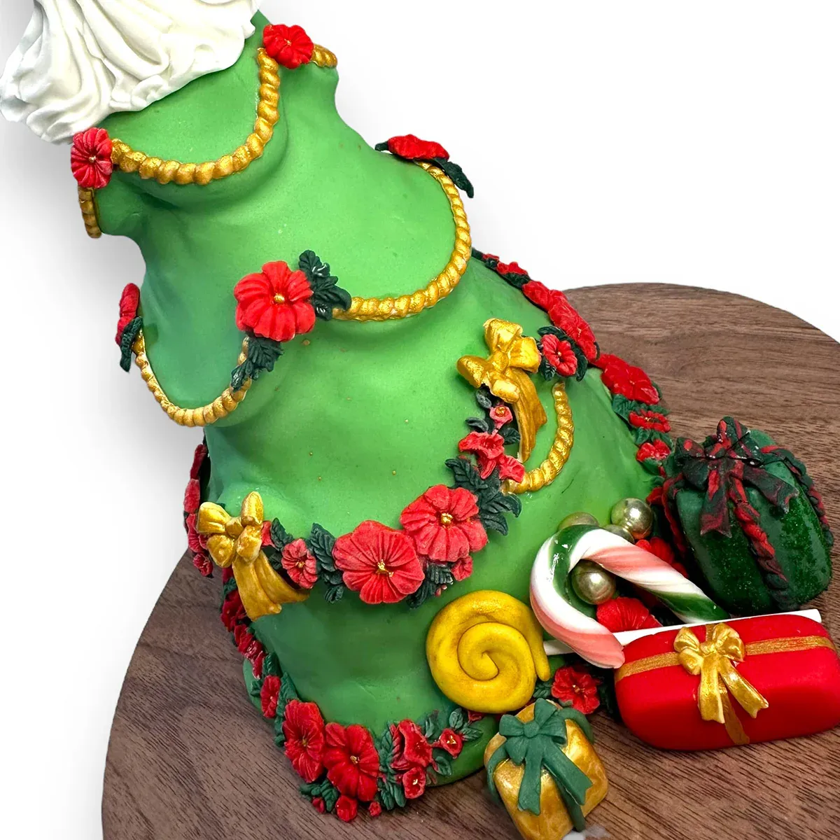 Katy Sue Silicone Mould -FLORAL SWAG &amp; DROP-Καλούπι Σιλικόνης Γιρλάντα από λουλούδια