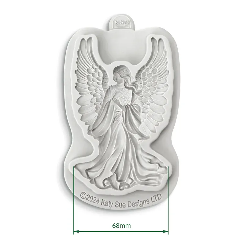Katy Sue Silicone Mould -GUARDIAN ANGEL-Καλούπι Σιλικόνης Φύλακας Άγγελος