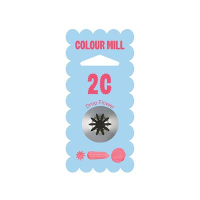 Colour Mill Piping Tip - 2C Drop Flower-Μύτη κορνέ λουλούδι