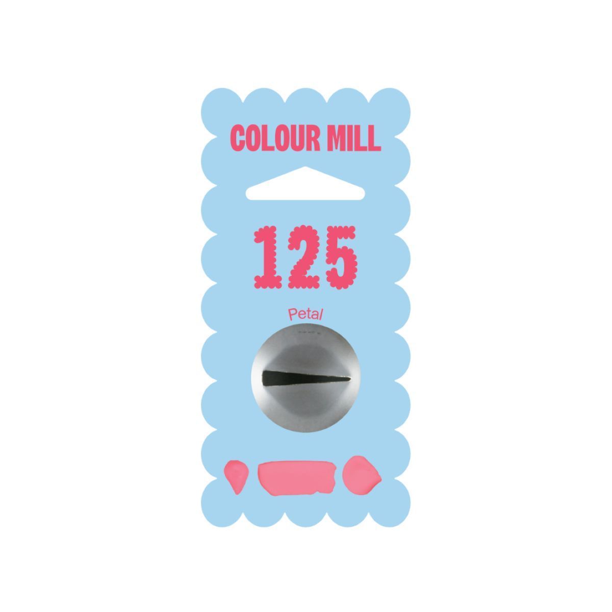 Colour Mill Piping Tip - 125  Drop Flower-Μύτη κορνέ Πέταλο λουλουδιού