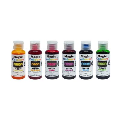 Magic Colours Paste 32g -NEON PINK-Χρώμα ΝEON Ροζ