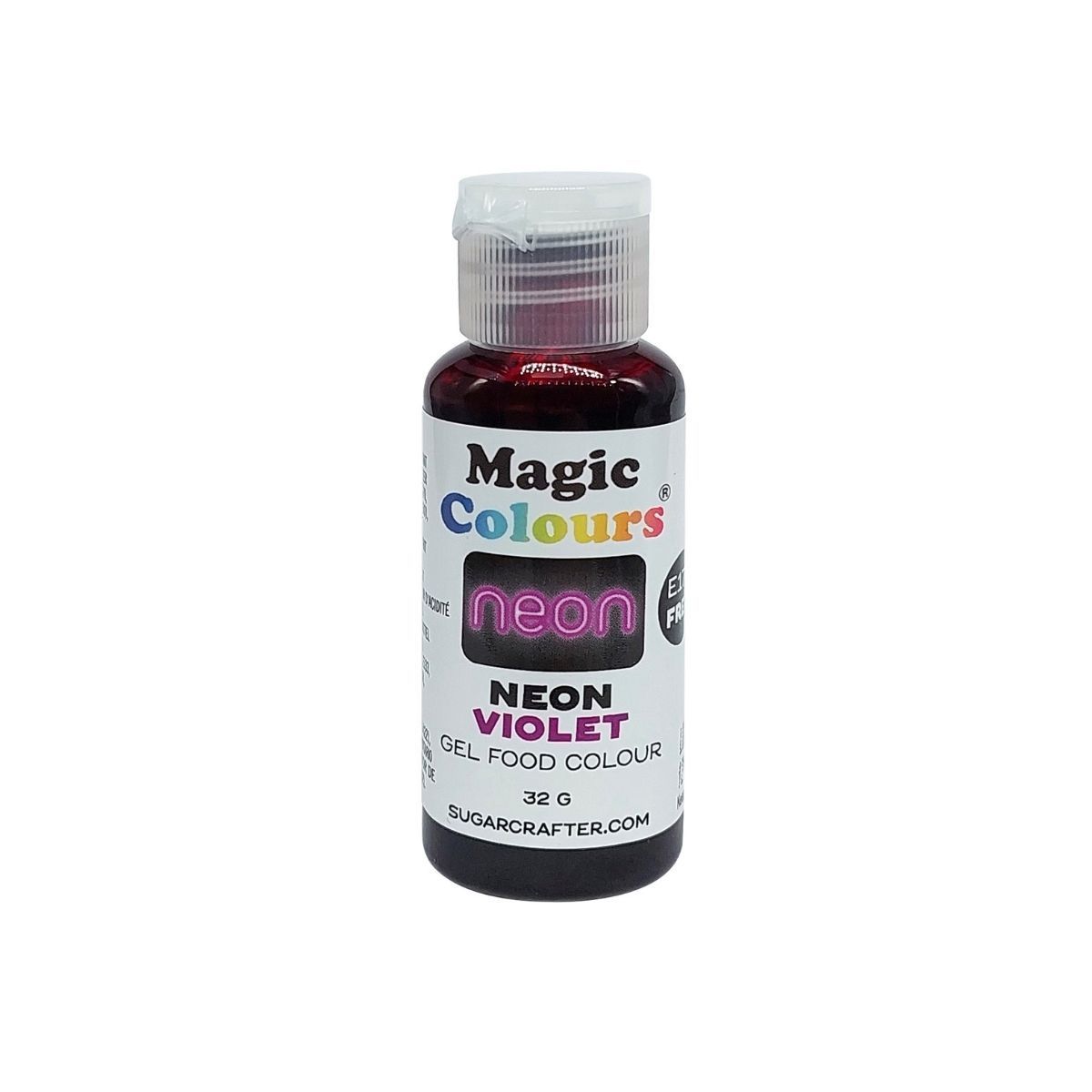 Magic Colours Paste 32g -NEON PURPLE-Χρώμα ΝΕΟΝ μωβ