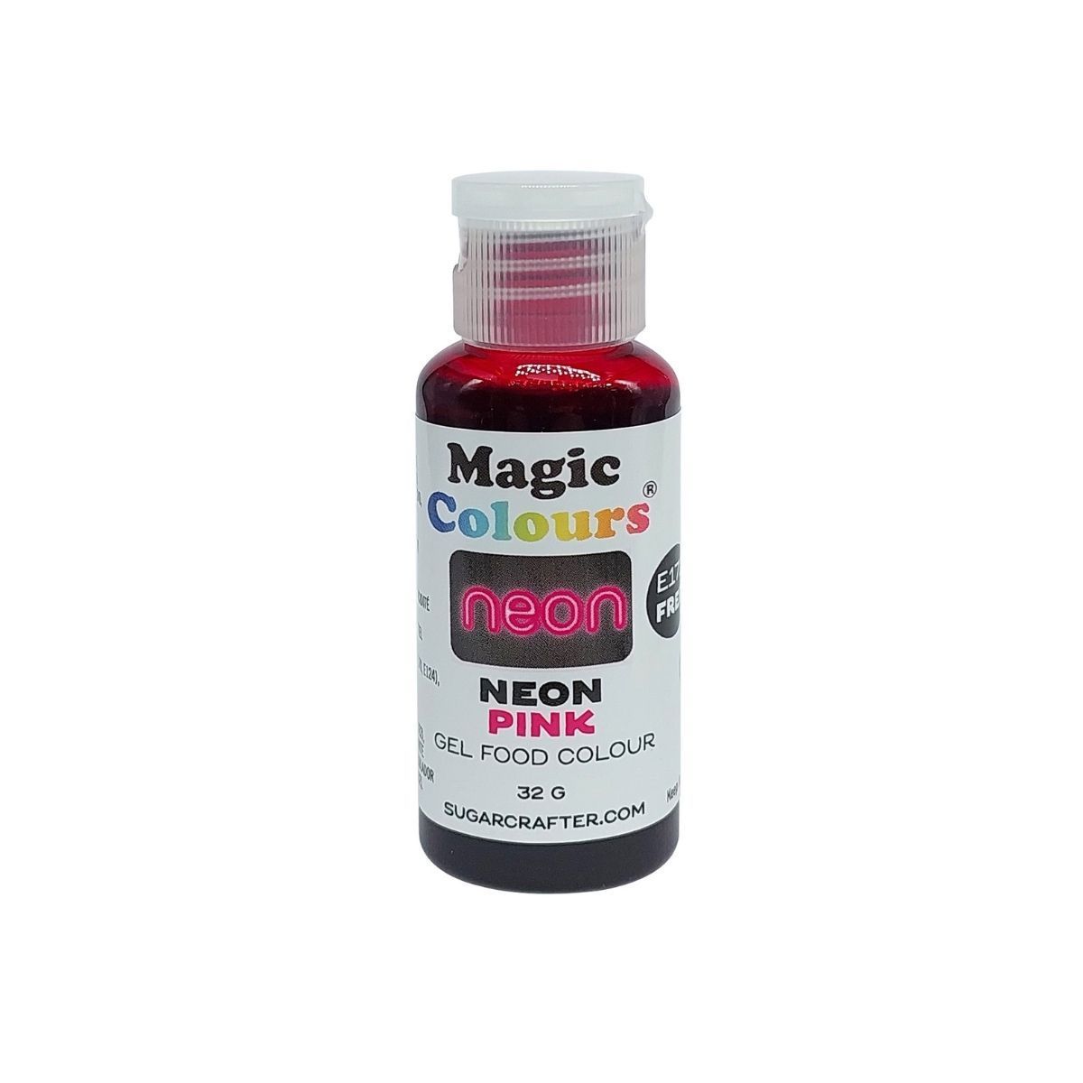 Magic Colours Paste 32g -NEON PINK-Χρώμα ΝEON Ροζ