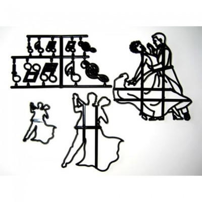 SALE!!! Patchwork Cutters -DANCING FIGURES -Κουπ πατ Χορευτικές Φιγούρες