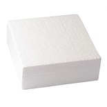 Φελιζόλ Square Cake Dummy 15cm.(10cm high) -Τετράγωνο 15εκ. - Φελιζόλ Square Cake Dummy 15cm.(10cm high) -Τετράγωνο 15εκ. -