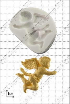 FPC Silicone Mould -FLYING CHERUB -Καλούπι Σιλικόνης Ιπτάμενο Αγγελάκι