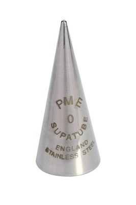 PME Nozzle -WRITING (Round) -Μύτη Κορνέ Γραψίματος Στρογγυλή No.0 PME Nozzle -WRITING (Round) -Μύτη Κορνέ Γραψίματος Στρογγυλή No.0