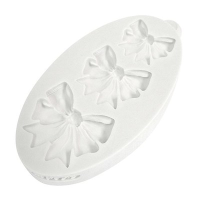 Katy Sue Silicone Mould -BOW TRIO -Καλούπι Σιλικόνης 3 Φιόγκοι Katy Sue Silicone Mould -BOW TRIO -Καλούπι Σιλικόνης 3 Φιόγκοι