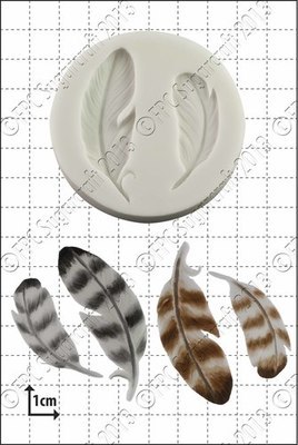 SALE!!! FPC Silicone Mould -FEATHERS -Καλούπι Σιλικόνης Φτερά