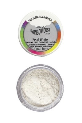 Rainbow Dust Edible Dust -Pearl WHITE -Βρώσιμη Σκόνη Περλέ Λεύκο Rainbow Dust Edible Dust -Pearl WHITE -Βρώσιμη Σκόνη Περλέ Λεύκο