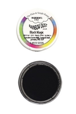 Rainbow Dust Edible Dust -Matt BLACK MAGIC -Βρώσιμη Σκόνη Ματ Μαύρο Rainbow Dust Edible Dust -Matt BLACK MAGIC -Βρώσιμη Σκόνη Ματ Μαύρο