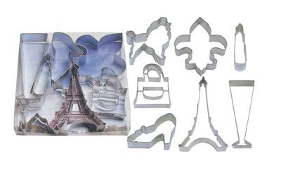 SALE!!! By AH -Set of 5 Cookie Cutters -PARISIENNE - Σετ 5 τεμ κουπ πατ με Θέμα Παρίσι SALE!!! By AH -Set of 5 Cookie Cutters -PARISIENNE - Σετ 5 τεμ κουπ πατ με Θέμα Παρίσι