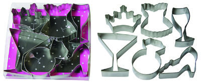 SALE!!! By AH -Set of 6 Cookie Cutters -GIRLS' NIGHT - Σετ 6 τεμ κουπ πατ Κοριτσίστικη Νυχτερινή Έξοδος SALE!!! By AH -Set of 6 Cookie Cutters -GIRLS' NIGHT - Σετ 6 τεμ κουπ πατ Κοριτσίστικη Νυχτερινή Έξοδος