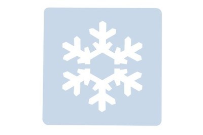 SALE!!! Culpitt Stencil -SNOWFLAKE -Στένσιλ Χιονονιφάδα SALE!!! Culpitt Stencil -SNOWFLAKE -Στένσιλ Χιονονιφάδα