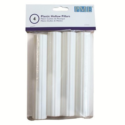 PME Dowels -Plastic Hollow Rods 15cm  - Σετ 4τεμ Κούφιοι Πλαστικοί Πείροι/Κολώνες Στήριξης 15εκ