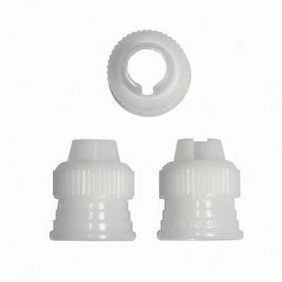 PME Coupler/Adaptor for Piping Bag -Set of 3 - Σετ 3τεμ Προσαρμογέας για Σακούλα Κορνέ