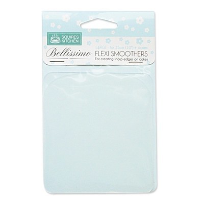 Squires Kitchen Bellissimo Flexi Smoothers -LARGE -Εύκαμπτο εργαλείο λείανσης ΜΕΓΑΛΟ 2 τεμ.