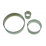 PME Geometric Basics -Set of 3 -ROUND/CIRCLES Cutters -Σετ 3τεμ κουπ πατ Βασική Σειρά Στρογγυλά/Κύκλοι