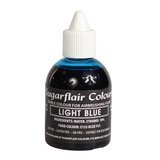 Sugarflair Airbrush Colour -MATT LIGHT BLUE -Χρώμα Αερογράφου Ματ Ανοιχτό Μπλε 60ml