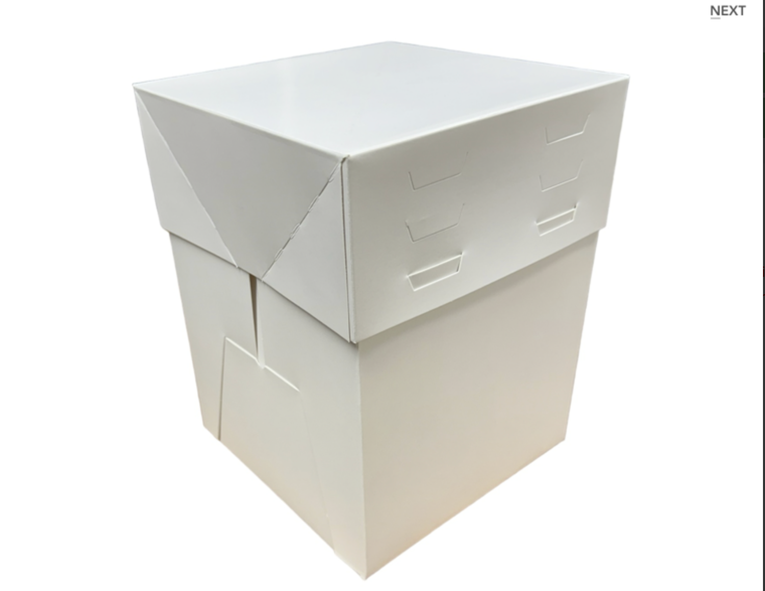 Adjustable Wedding Cake Box 30 x 30 x 20-30-Ρυθμιζόμενο κουτί